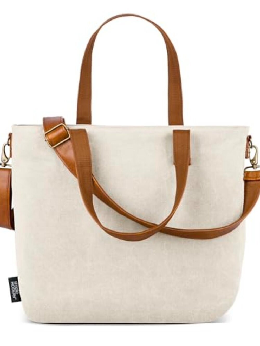 🆕 Canvas Tote Bag for Women | Small Tote Purse with Compartments & Laptop